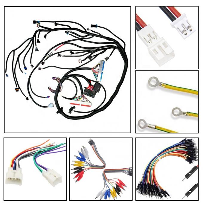 JST PH XH SH Molex Crimp Dupont IDC Conector de terminal de cabo de arnês de fio 1