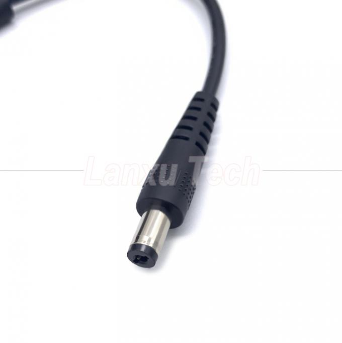Luz sem passo de homem para mulher Jack de barril de corrente contínua 5.5x2.1mm 5.5x2.5mm 3.5x1.35mm Dimmer de cabo para fita de lâmpada LED 3