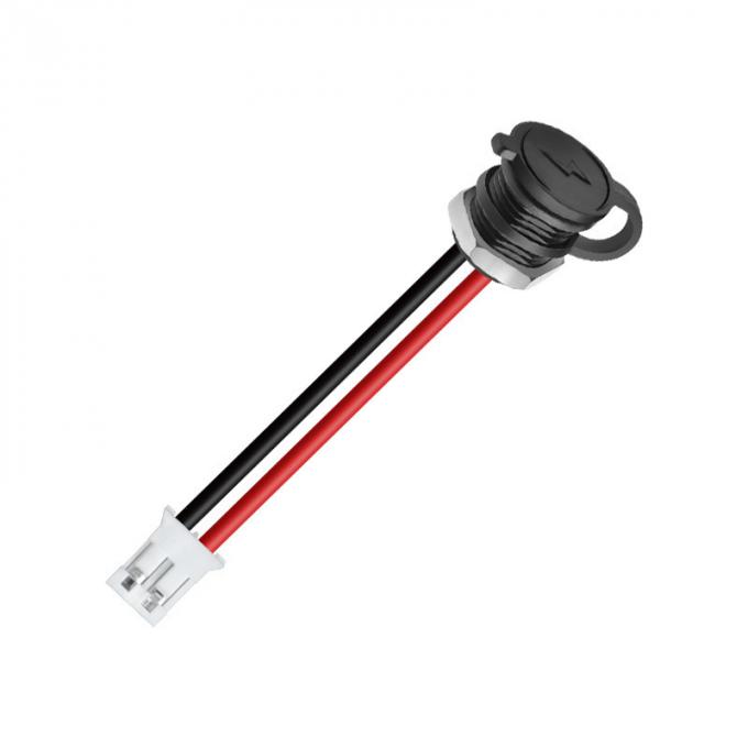 IP67 IP68 tampa à prova d'água USB tipo C Jack de tomada feminina para 2 pinos PH 2.0 XH 2.54 SH1.0 VH ZH MX cabo de conector 4