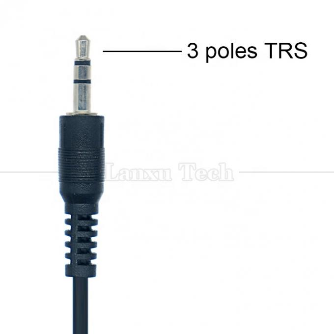 Custom 2.5mm 3.5mm Audio Jack IR Remote Mi Infrared Emitter Blaster Receiver Extender Cable para STB TV Box 3