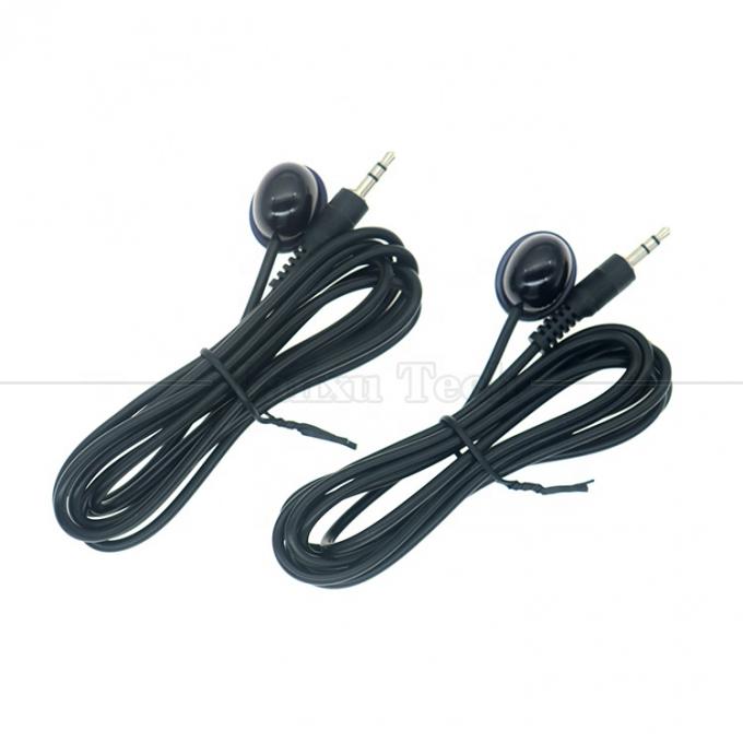 3.5mm Audio Jack IR Remote Mi Transmissor infravermelho Blaster Emitter Receiver Extender Cable para STB DVD 0