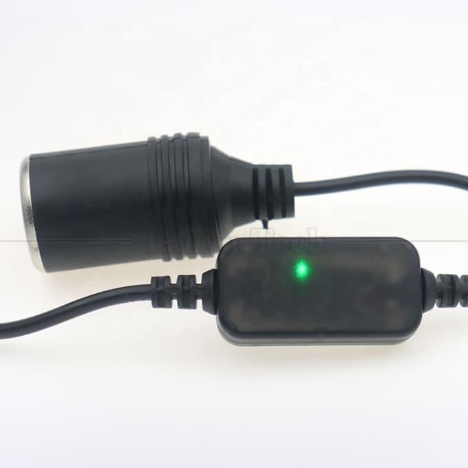 Configurar carregador USB A macho 5V a 12V cigarro de automóvel LIGHTER Socket Female Converter Cable 4