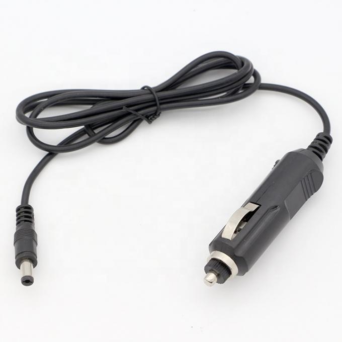 12V 3A 5.5x2.1mm Cigarette Lighter Plug masculino para DC Car Car Charger Cable 7