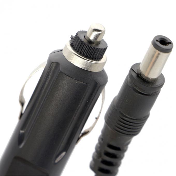 12V 3A 5.5x2.1mm Cigarette Lighter Plug masculino para DC Car Car Charger Cable 6