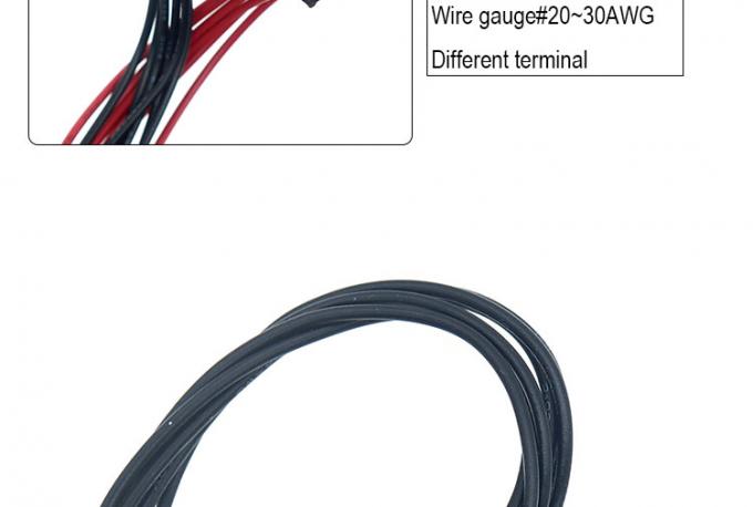 Cable de conector de algodão Molex Micro Fit 3.0 personalizado de homem para mulher 1