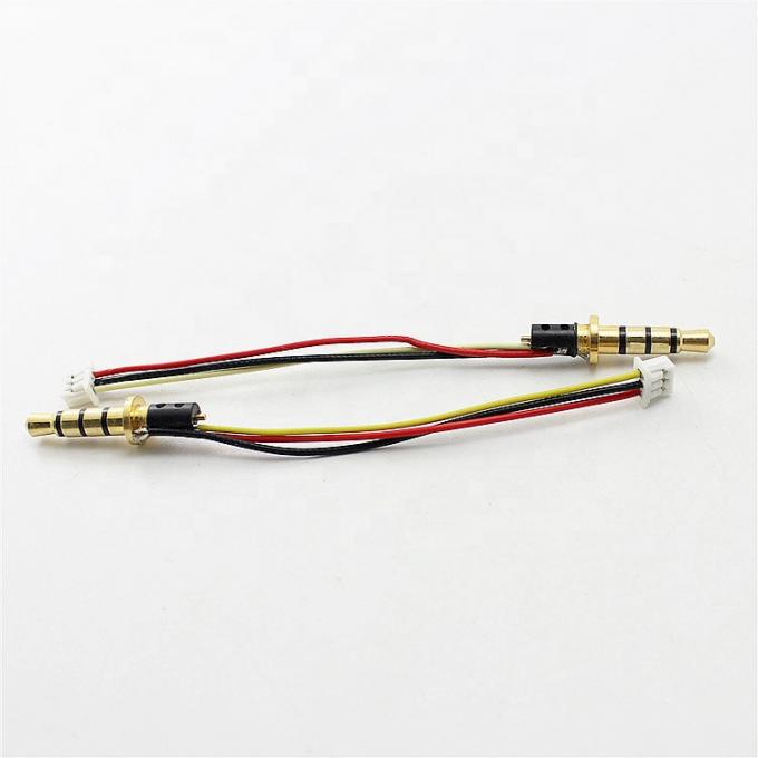 Jack de áudio TRRS personalizado de 3,5 mm para 3 pines Molex cabo de fio de conector de passo de 1,25 mm 0