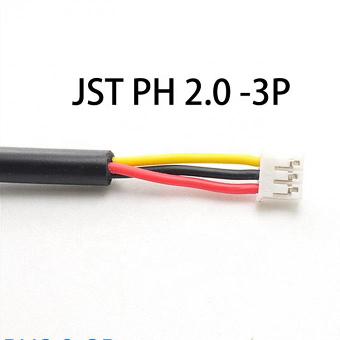 Cable de montagem em série personalizado DB9 para JST 3 Pin PH XH SH 2