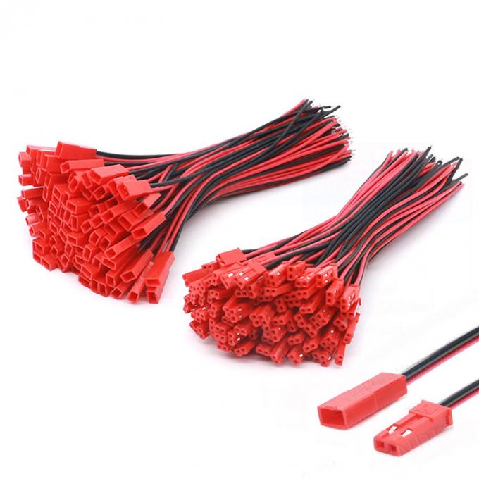 22AWG Homem Fêmea JST SYP 2 PIN Conector de fio de cabo para lâmpada Led Strip RC brinquedos helicóptero 0