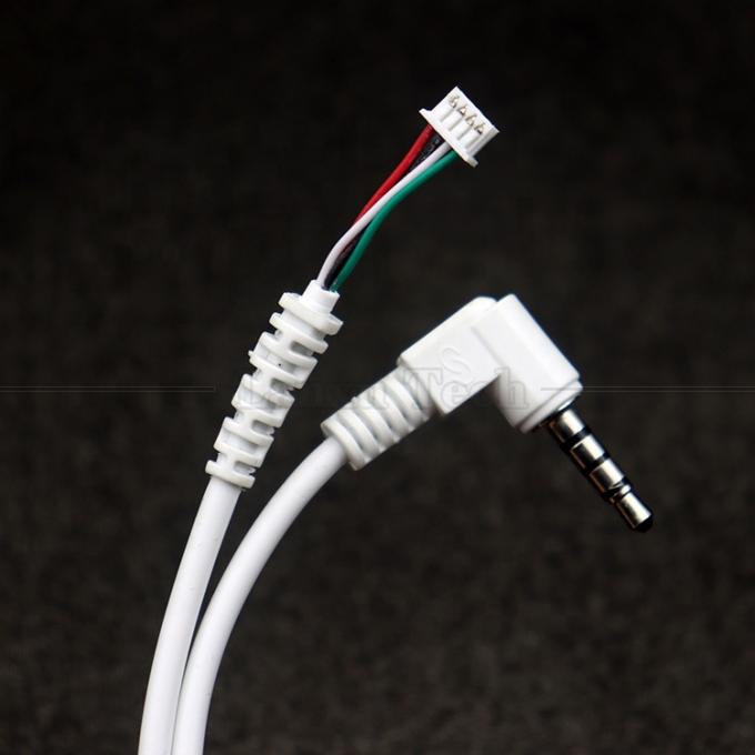 Ángulo de 90 graus personalizado 3.5mm Jack de áudio TRRS para cabo JST MX XH PH SH ZH 3