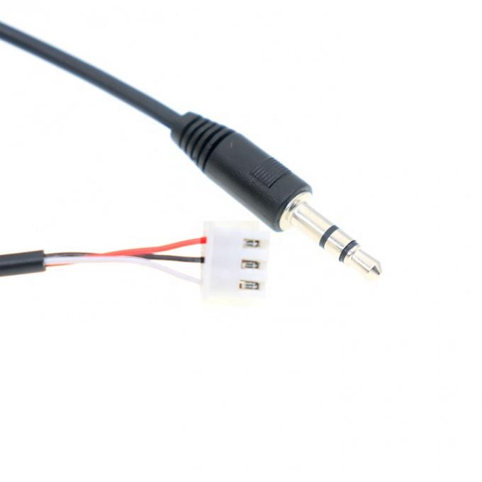 Jack de áudio TRS de 3,5 mm personalizado para cabo de conector JST XH 3 pin 1