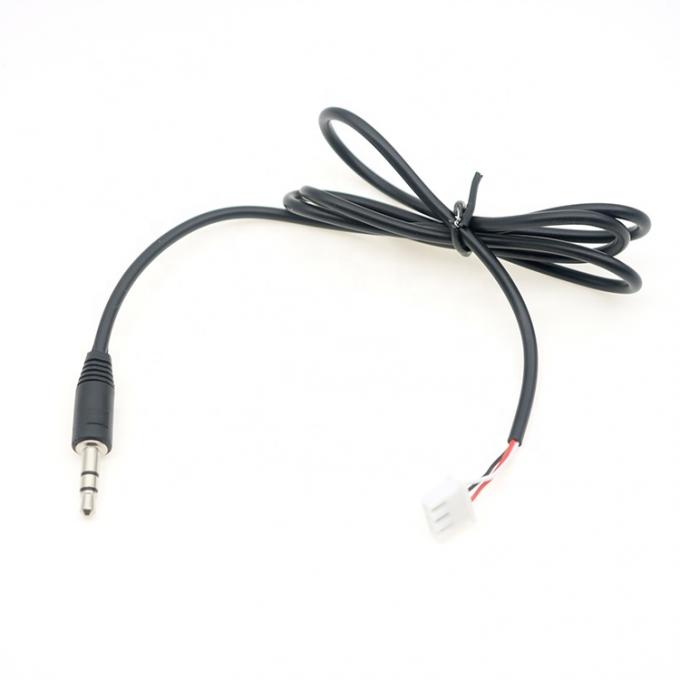 Jack de áudio TRS de 3,5 mm personalizado para cabo de conector JST XH 3 pin 3