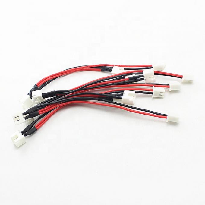 Personalização 1 a 2 Splitter JST XH 2.54mm Conector Wire Harness Assembly Cable 3