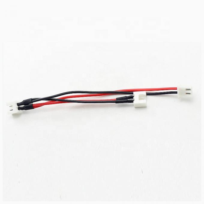 Personalização 1 a 2 Splitter JST XH 2.54mm Conector Wire Harness Assembly Cable 0