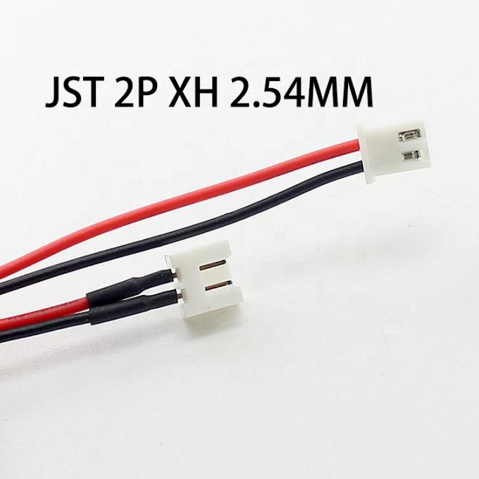 Personalização 1 a 2 Splitter JST XH 2.54mm Conector Wire Harness Assembly Cable 2