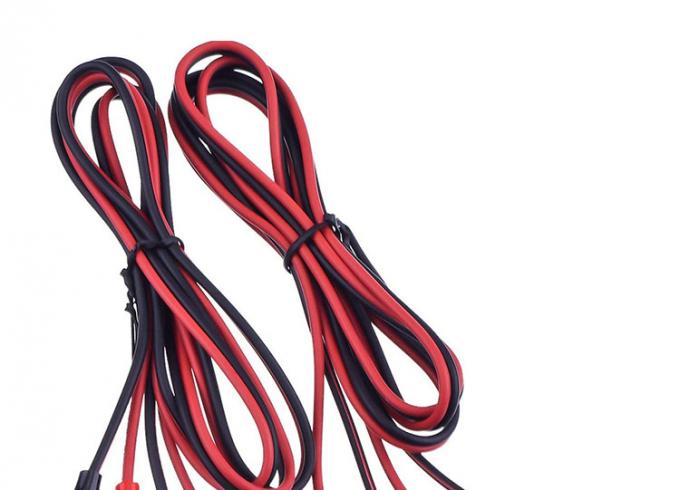 12v duplo fim preto vermelho eléctrico teste leva Jumper fio de jacaré crocodilo clips cabo 1
