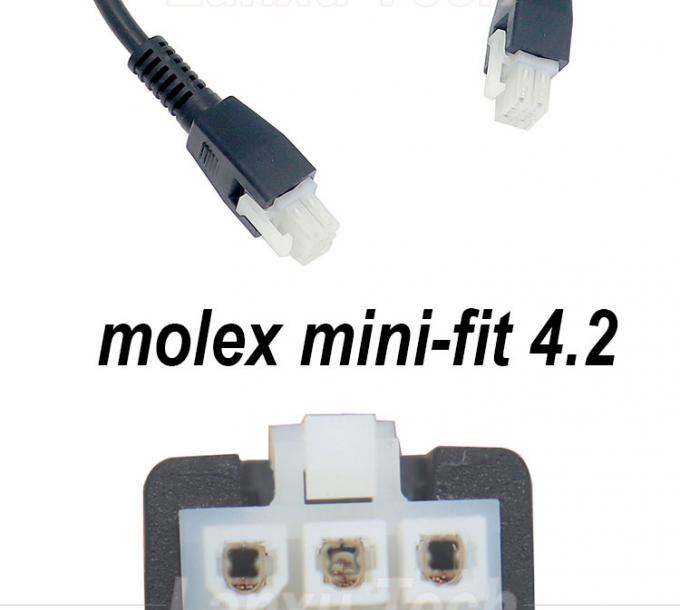 Personalização Overmolded Homem para Homem Feminino 6 Pin 2451350620 Molex Mini-Fit 4.2mm Pitch Connector Assembly Cable 2