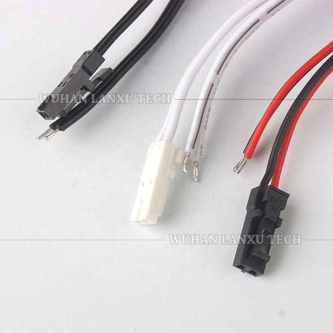 2 pin Dupont TJC8 Conector masculino Female Terminal de fio de cabo para LED Strip Cabinet 3
