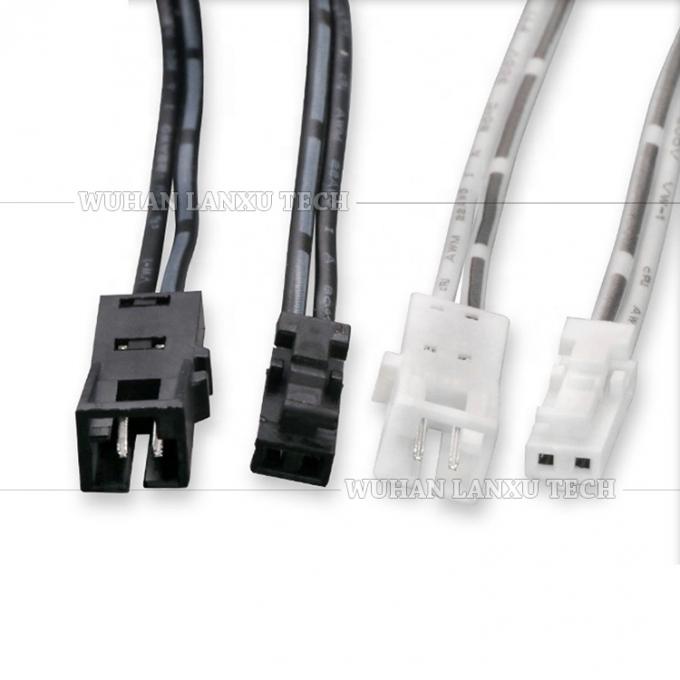2 pin Dupont TJC8 Conector masculino Female Terminal de fio de cabo para LED Strip Cabinet 0