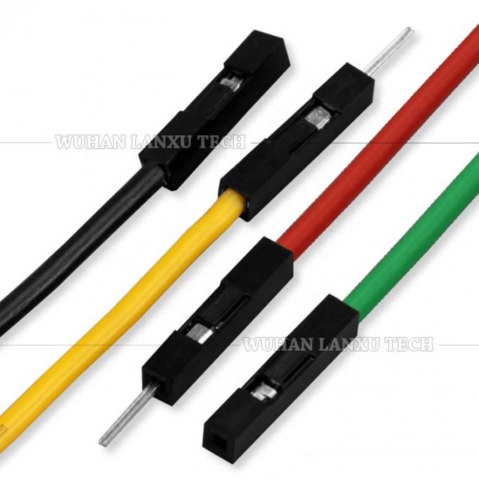 Painel personalizado 1 pin 2p 3p 4p 5p 6p 7p 8p 10p macho fêmea Dupont conector Jumper cabo de fio 1