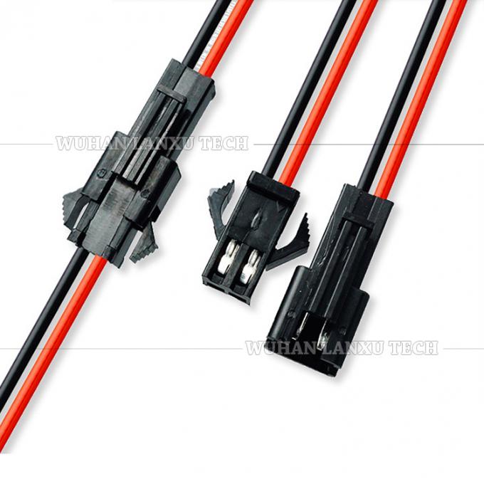 2 3 4 Pin SM 2.54mm Conector macho para cabos de montagem de tomada feminina para GPS luz LED 2