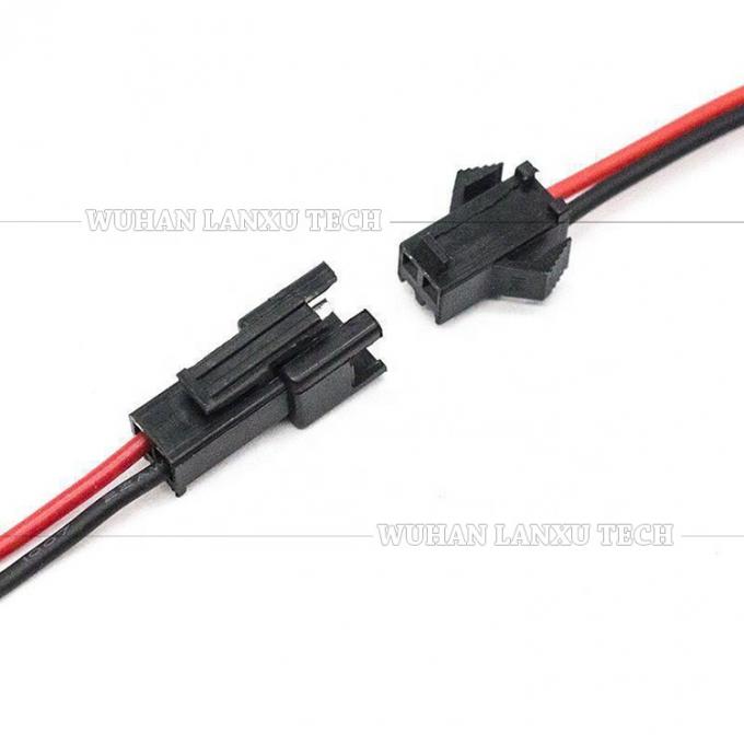 2 3 4 Pin SM 2.54mm Conector macho para cabos de montagem de tomada feminina para GPS luz LED 3