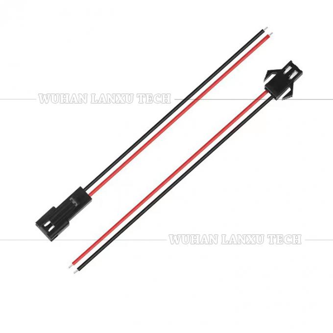 2 3 4 Pin SM 2.54mm Conector macho para cabos de montagem de tomada feminina para GPS luz LED 4