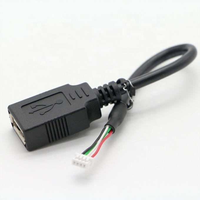 OEM Assembly USB A Feminino para JST 2 3 Pin PH XH 1.0mm 1.5mm 2mm Conector Pitch Cable 0