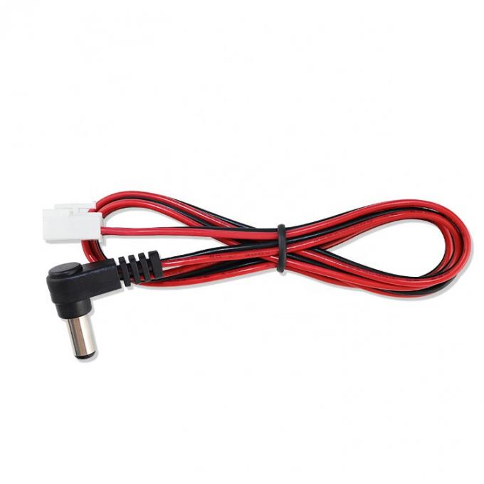 Custom OEM DC Barrel Jack para JST XH 2 Pin 2.54 Pitch Power Cable 0