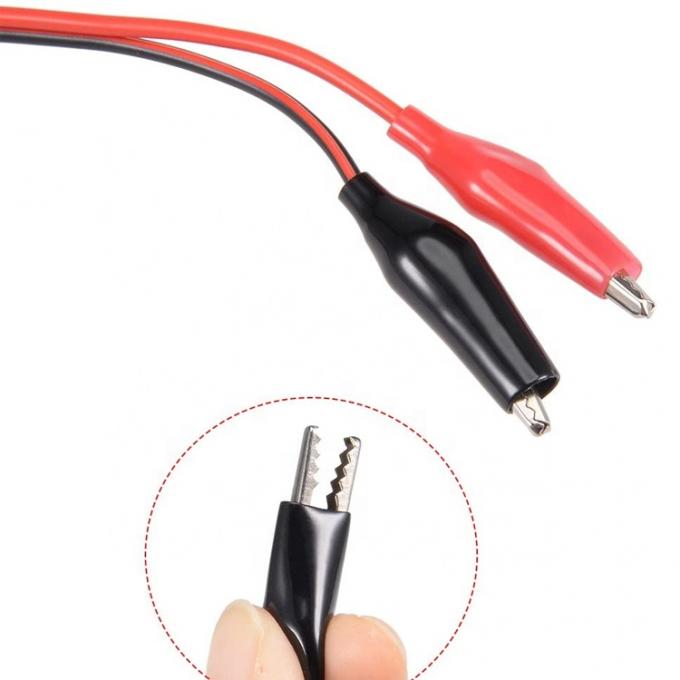 12V DC 5.5x2.1mm Jack de barril feminino para clipes de jacaré Conectores de cabo de alimentação para câmera de segurança de CCTV 1