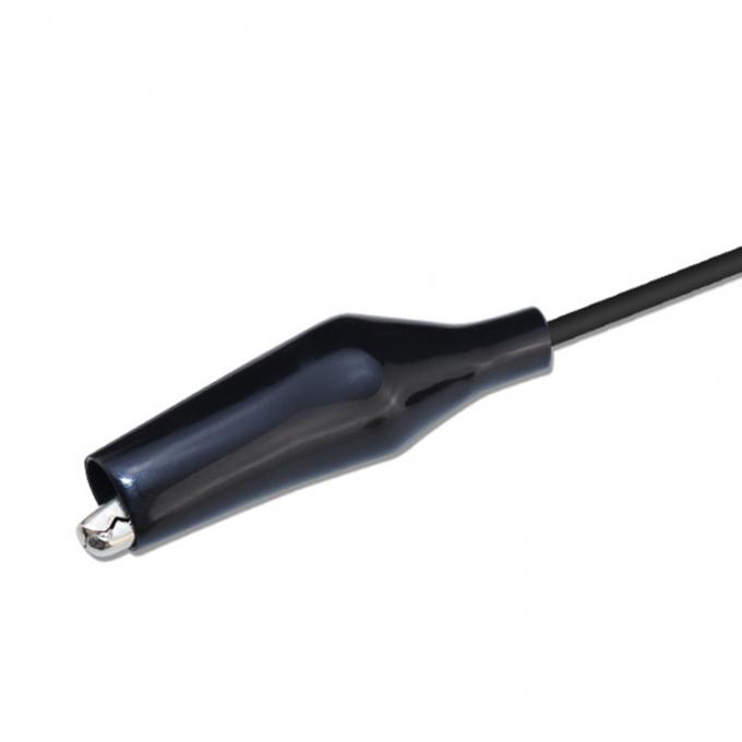 12V DC 5.5x2.1mm Jack de barril feminino para clipes de jacaré Conectores de cabo de alimentação para câmera de segurança de CCTV 4