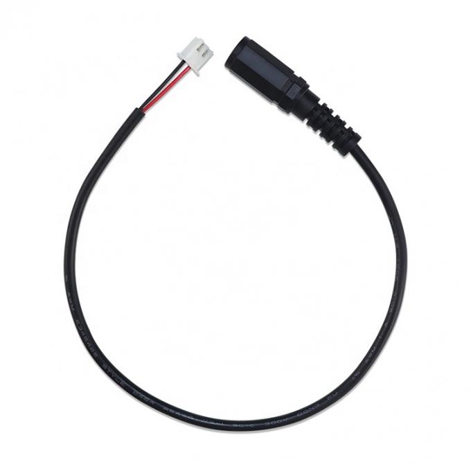 Personalização DC 5.5x2.1mm 5.5x2.5mm 3.5x1.35mm 4.0x1.7mm Bareel Jack Plug para JST XH PH SH VH MX Conector Cable 2