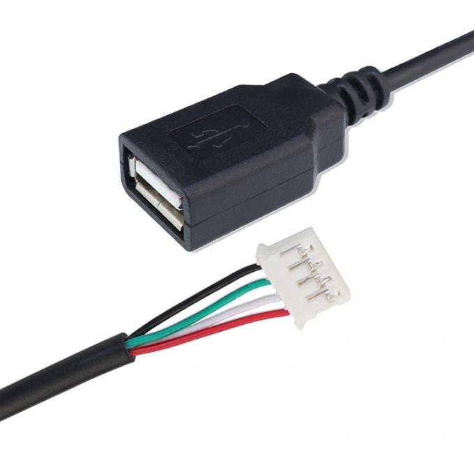 Custom USB 2.0 A Feminino para JST PH 2.0 Assembly Cable Wire Harness 3