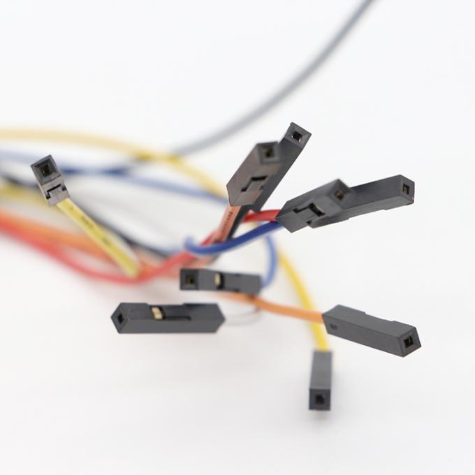 Dupont Custom Mulher para Molex Mulher Assembléia Cable Jumper arnês de arame 4