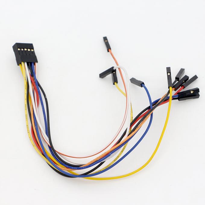 Dupont Custom Mulher para Molex Mulher Assembléia Cable Jumper arnês de arame 5