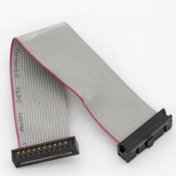 10PIN 20PIN 40IN Fêmea para Fêmea Socket 2.54mm Flat IDC Cable Ribbon 1