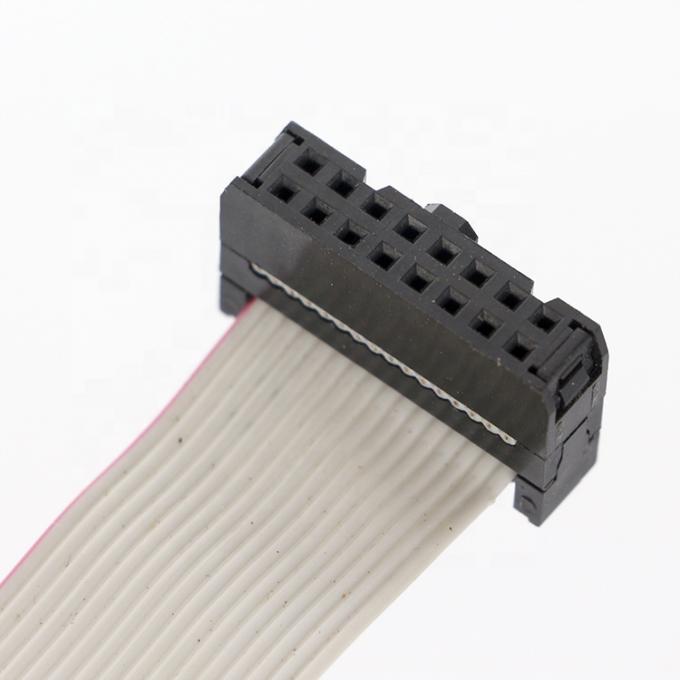 10PIN 20PIN 40IN Fêmea para Fêmea Socket 2.54mm Flat IDC Cable Ribbon 2
