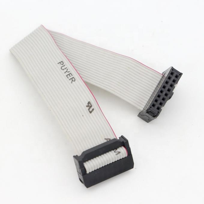10PIN 20PIN 40IN Fêmea para Fêmea Socket 2.54mm Flat IDC Cable Ribbon 4
