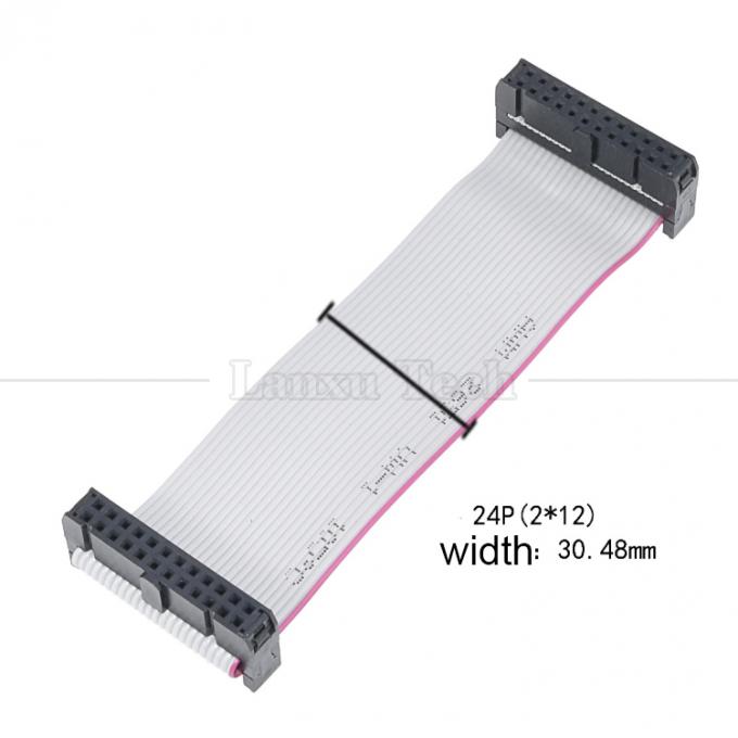 6 8 10 12 14 16 18 20 24 26 30 32 34 40 50 60 64 PIN 1,27 mm Pitch IDC 2,54 mm 2,0 mm Conector Cable de fio de fita plana cinza 9