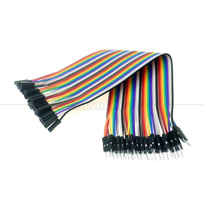 20cm 40 PIN Homem para Mulher Dupont Painel GPIO Raspberry Pi Jumper Wire Cable 2