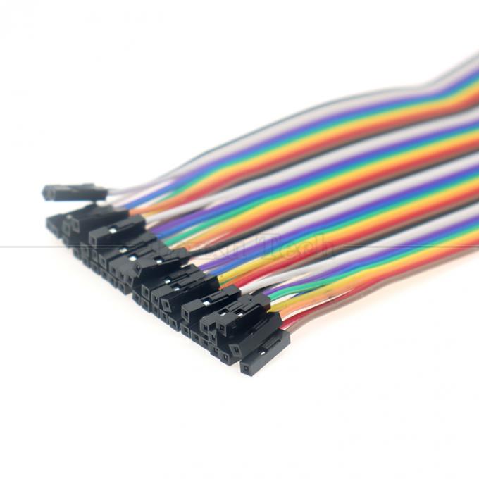 20cm 40 PIN Homem para Mulher Dupont Painel GPIO Raspberry Pi Jumper Wire Cable 3