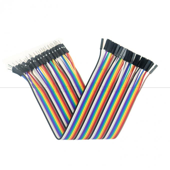 20cm 40 PIN Homem para Mulher Dupont Painel GPIO Raspberry Pi Jumper Wire Cable 1