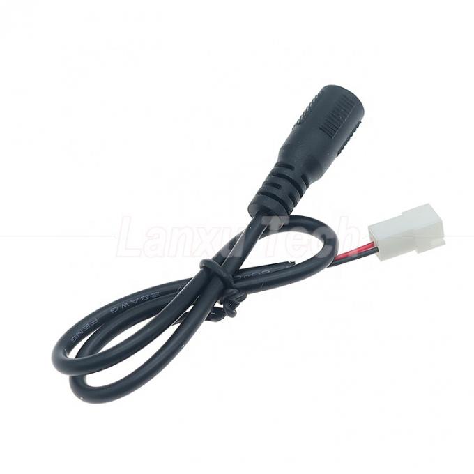 Customization OEM DC Feminino 5.5x2.1mm Jack de barril para JST 2 PIN XH 2.54mm Pitch Feminino Conector Harness Cable 5