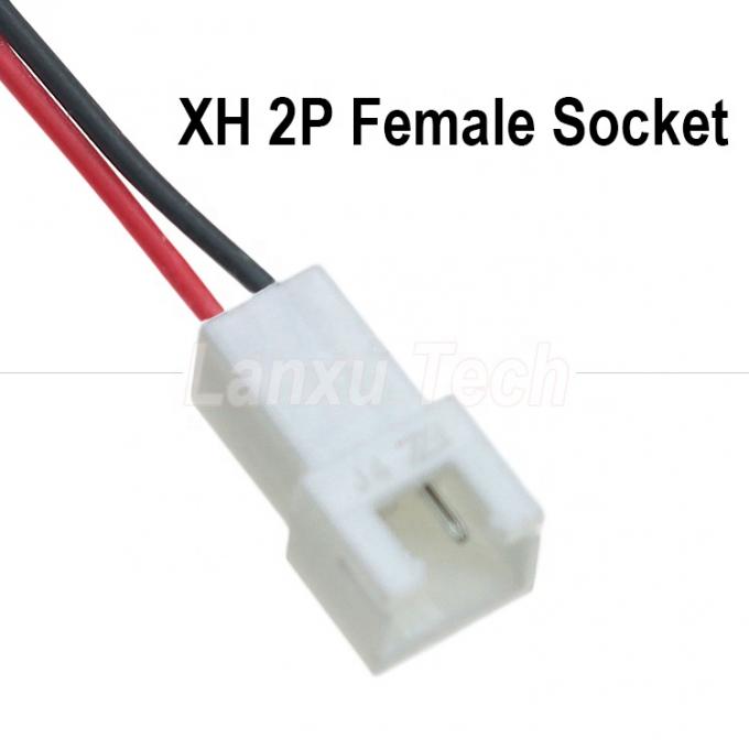 Customization OEM DC Feminino 5.5x2.1mm Jack de barril para JST 2 PIN XH 2.54mm Pitch Feminino Conector Harness Cable 2