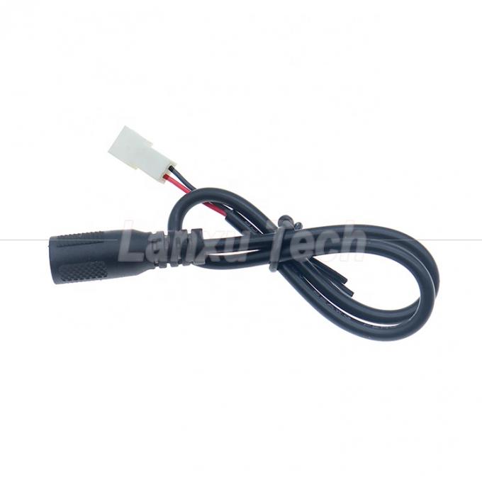 Customization OEM DC Feminino 5.5x2.1mm Jack de barril para JST 2 PIN XH 2.54mm Pitch Feminino Conector Harness Cable 4