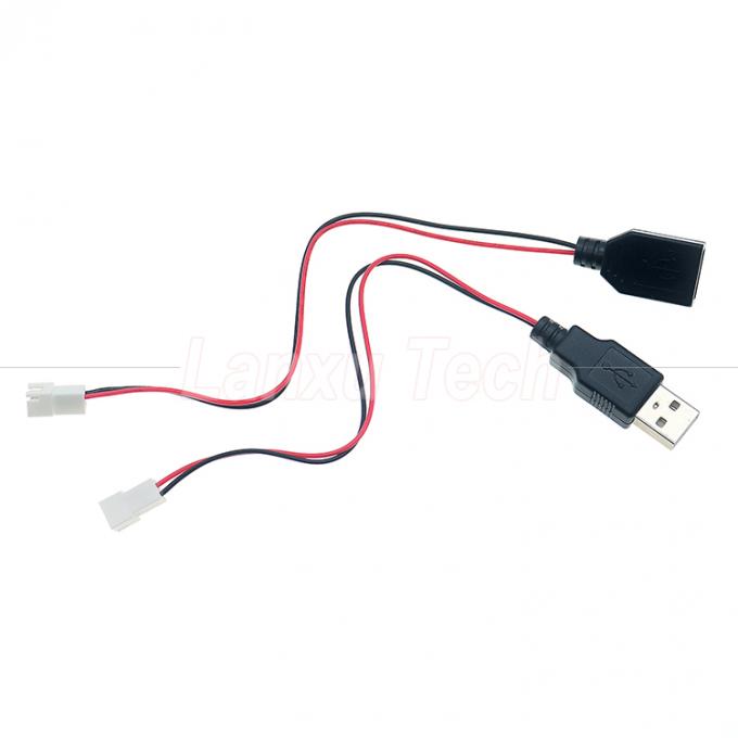 USB Tipo A Fêmea para JST XH 2.54 Pitch 2 Pin Fêmea Socket Cable 0