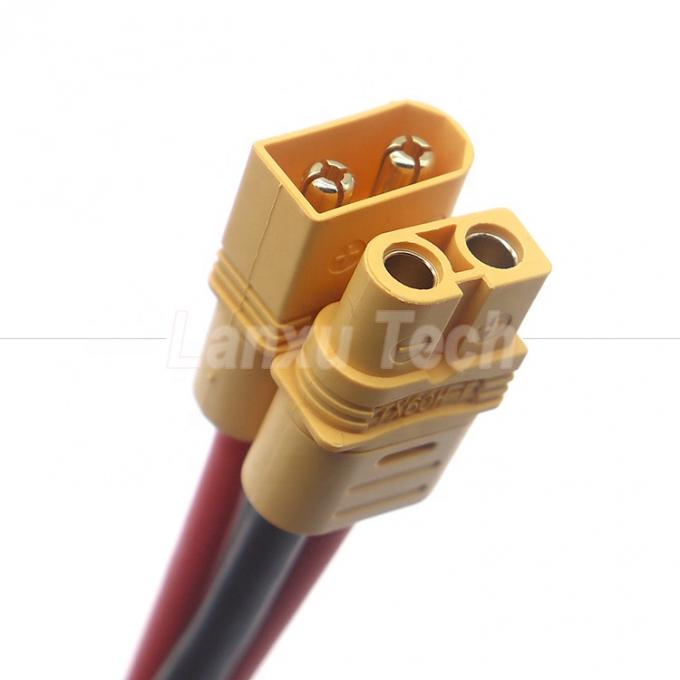 12AWG 16AWG 100mm 150mm 200mm XT30U XT60 XT60H XT90 Conector macho Fêmea para fios nus Arnês de cabo final para bateria de motor Fpv 3