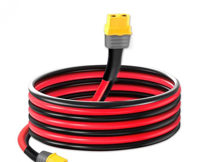 10AWG 12AWG Homem para Mulher XT60 XT60H Conector Cable de Adaptador de Extensão para Bateria RC Power Station Painel Solar 0