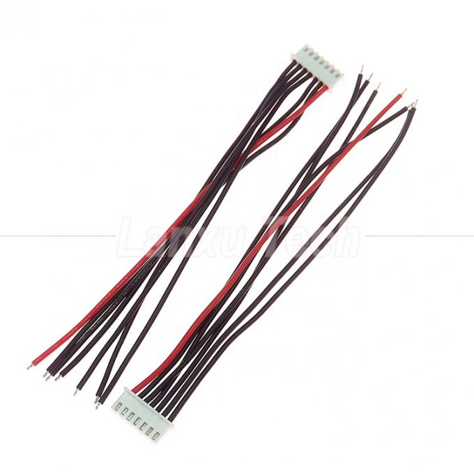 Fios de silicone JST XH 2.5mm 2s 3s 4s 5s 6s 7 Pin Lipo Bateria Balance Plomo Cable de extensão de carregador 0