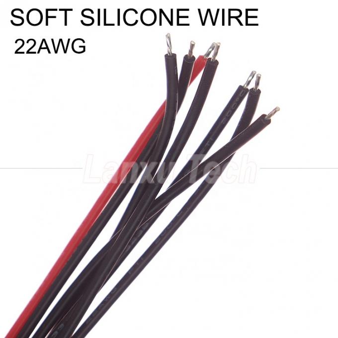 Fios de silicone JST XH 2.5mm 2s 3s 4s 5s 6s 7 Pin Lipo Bateria Balance Plomo Cable de extensão de carregador 3