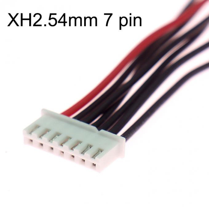 Fios de silicone JST XH 2.5mm 2s 3s 4s 5s 6s 7 Pin Lipo Bateria Balance Plomo Cable de extensão de carregador 2